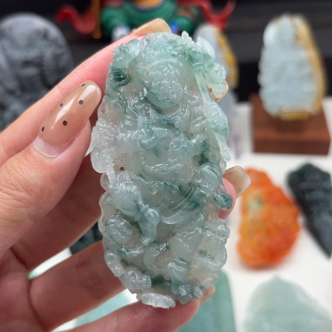 定制翡翠未镶嵌大黑天