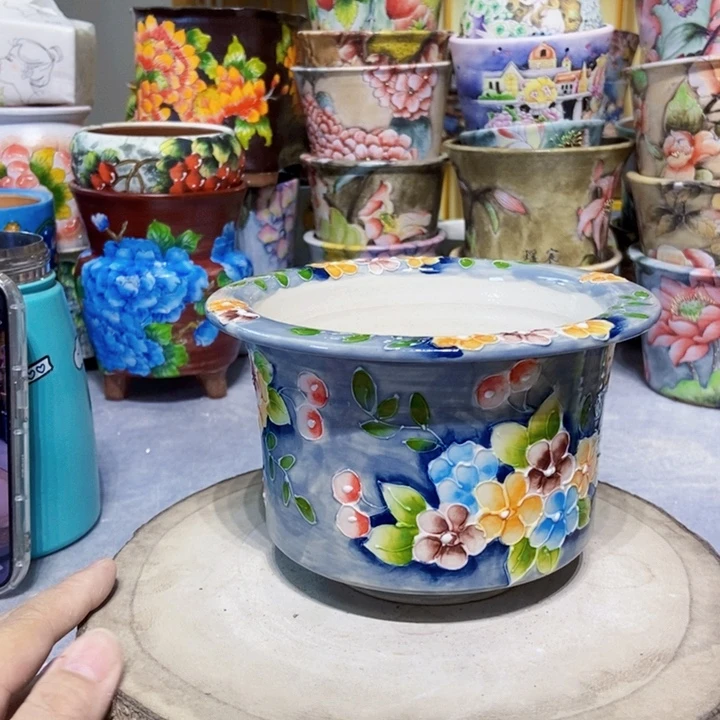景德镇艺术手绘作品