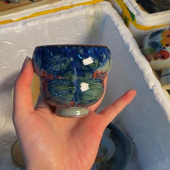 瓷片景德镇陶瓷手工手绘