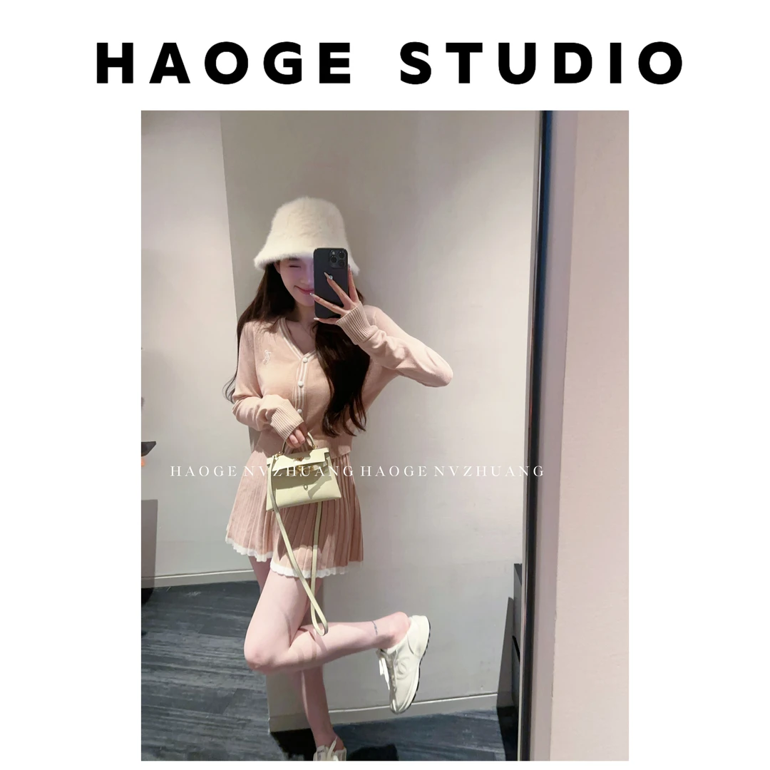 浩哥严选●朝朝暮暮HGQ5TZ3162上衣+半身裙预气质显瘦高腰小众时尚