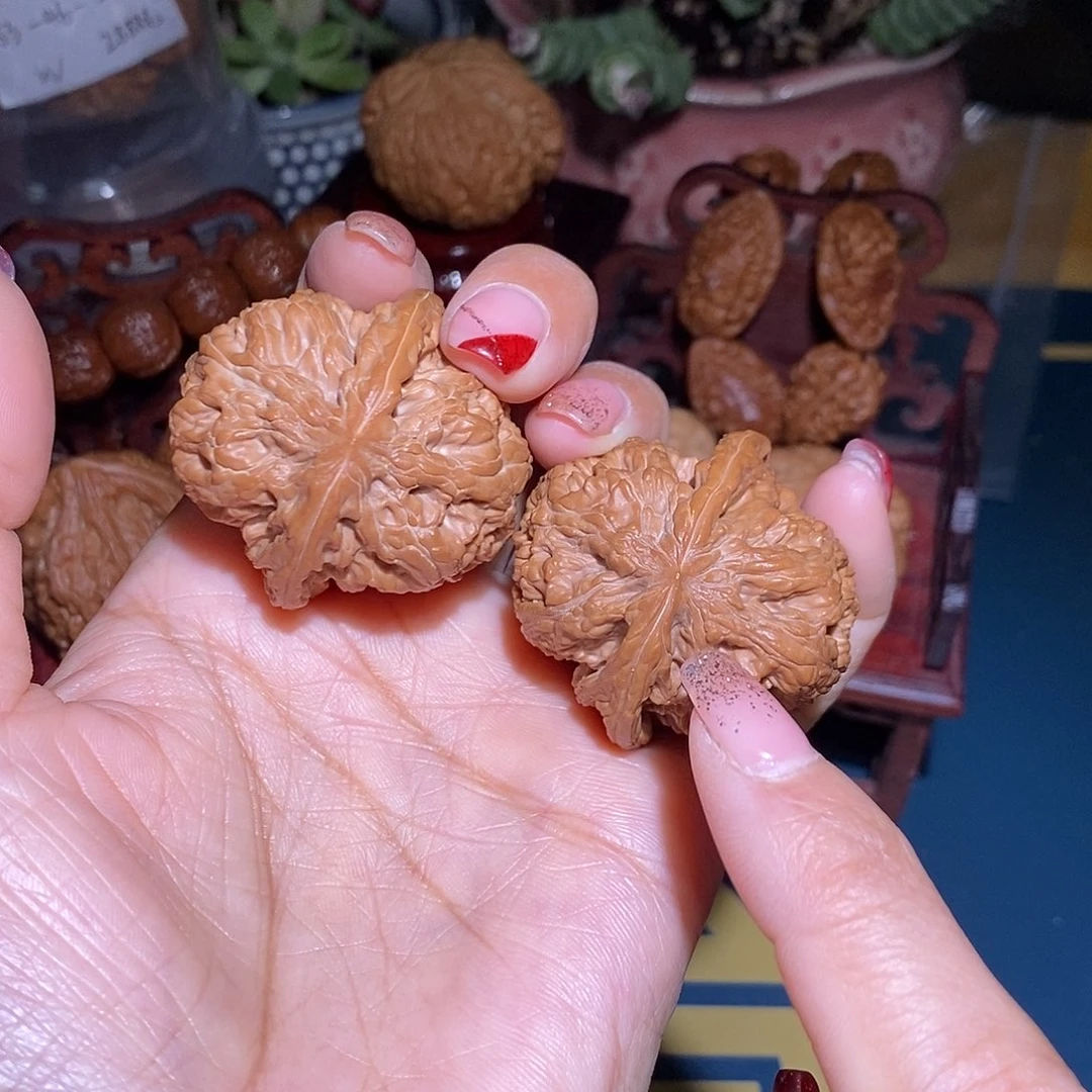 文玩核桃把件40将军