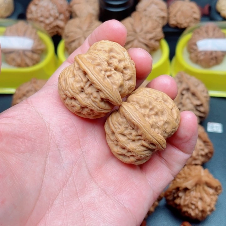 把件文玩核桃平谷元宝39×38×31