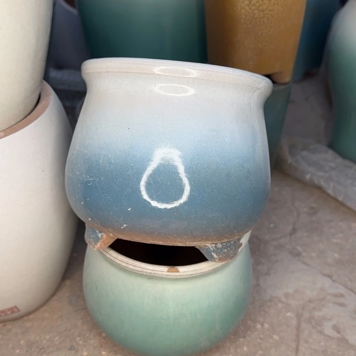 瑕疵花盆处理啦口