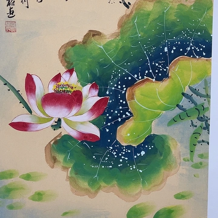 国画手绘国画作品