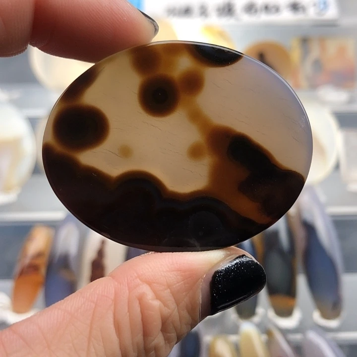 查罗石未镶嵌珠宝半成品109