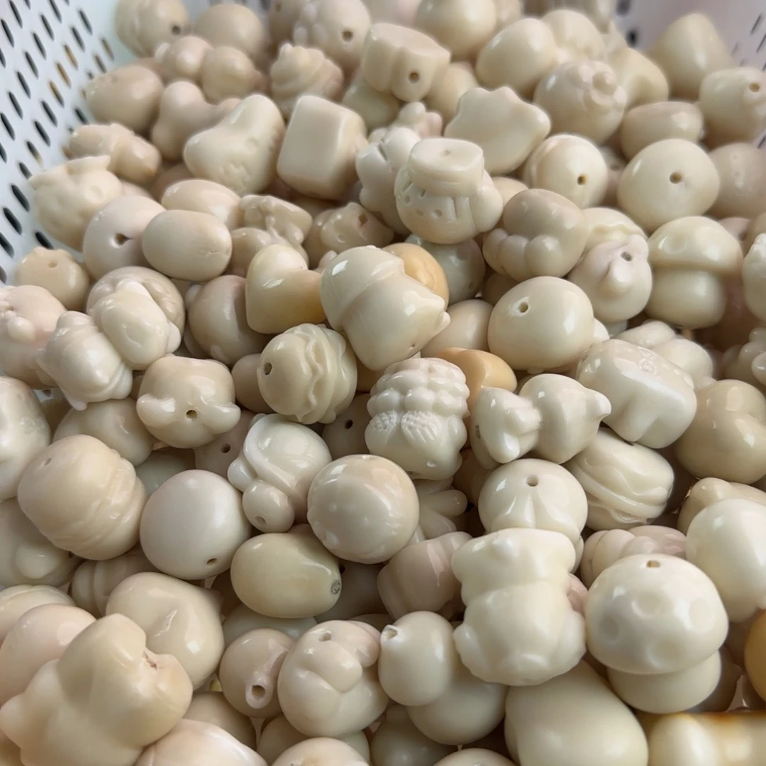 手串菩提根/象牙果微瑕牙果100颗批发随机发不换款不售后