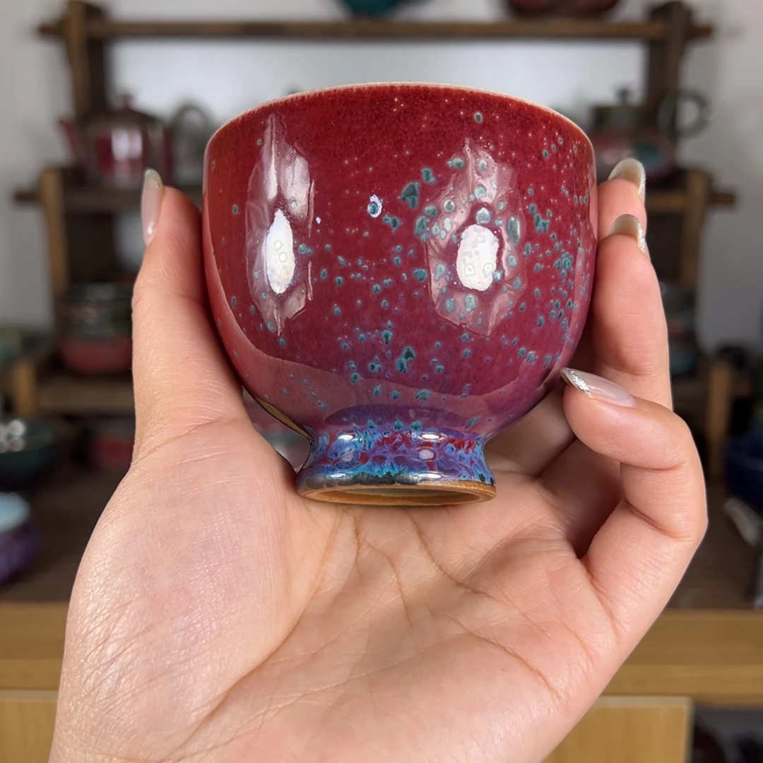 昱***棋陶摆件尹建中钧瓷 神垕镇原产地