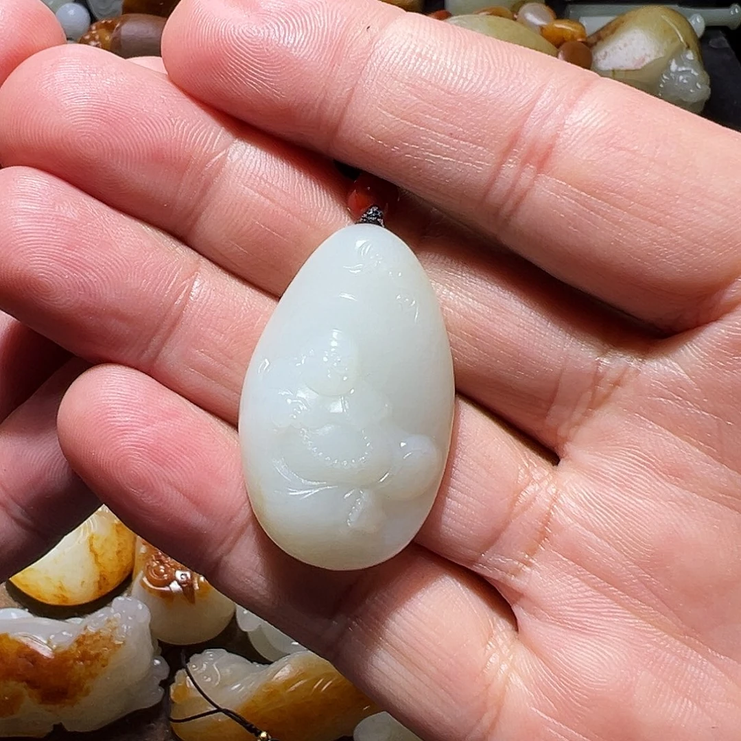 和田玉颈饰未镶嵌@***车