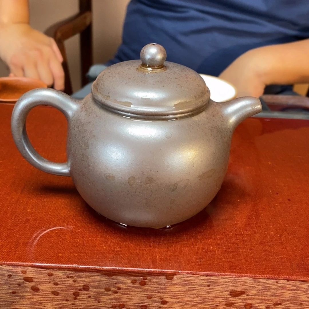 紫砂茶壶高端280cc高温紫泥匏尊