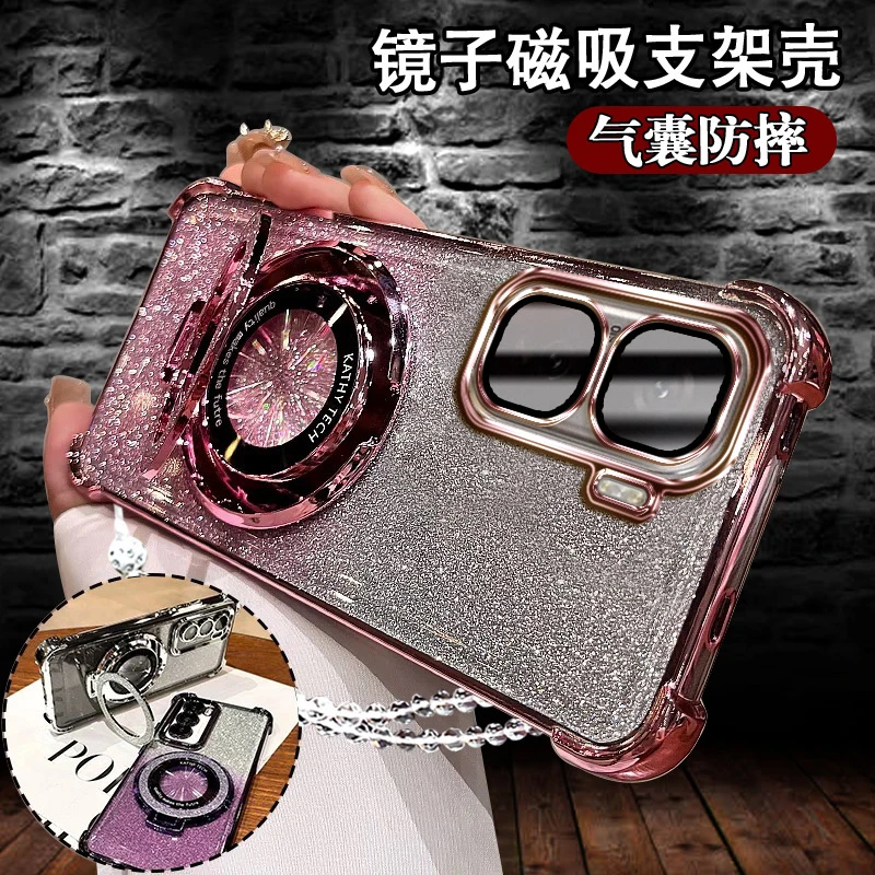 适用iQOONeo10手机壳爆款镜头膜全包V2425A闪粉高颜值iQOONeo10壳
