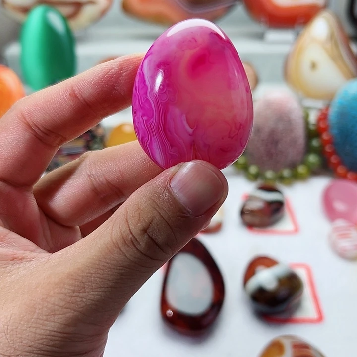 玛瑙/玉髓手把未镶嵌