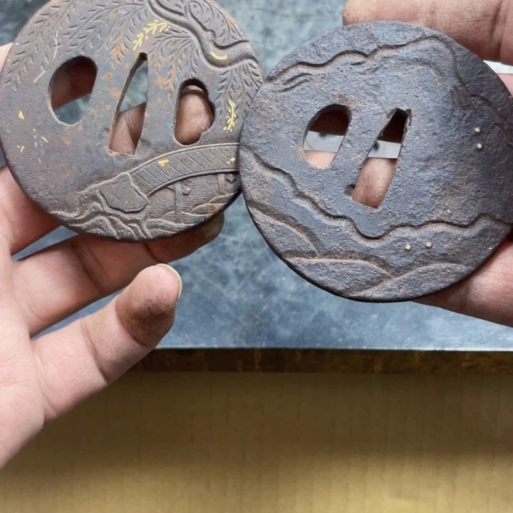 瓷片涵*瓷制作工艺品摆件