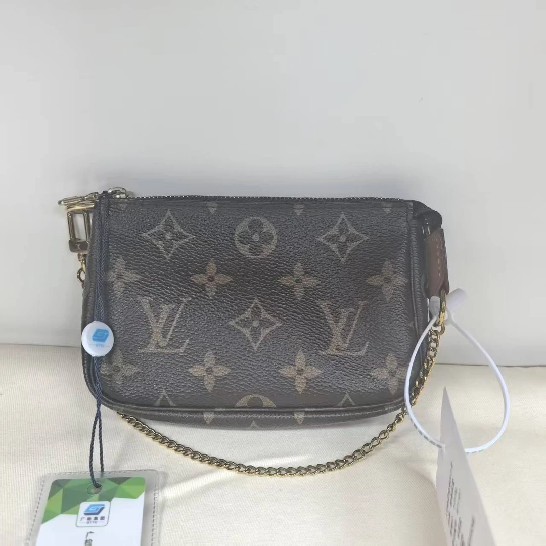 95新 LouisVuitton/路易威登 LV老花麻将包小号