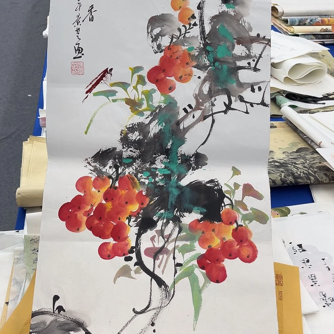 国画纯手绘作品欣赏