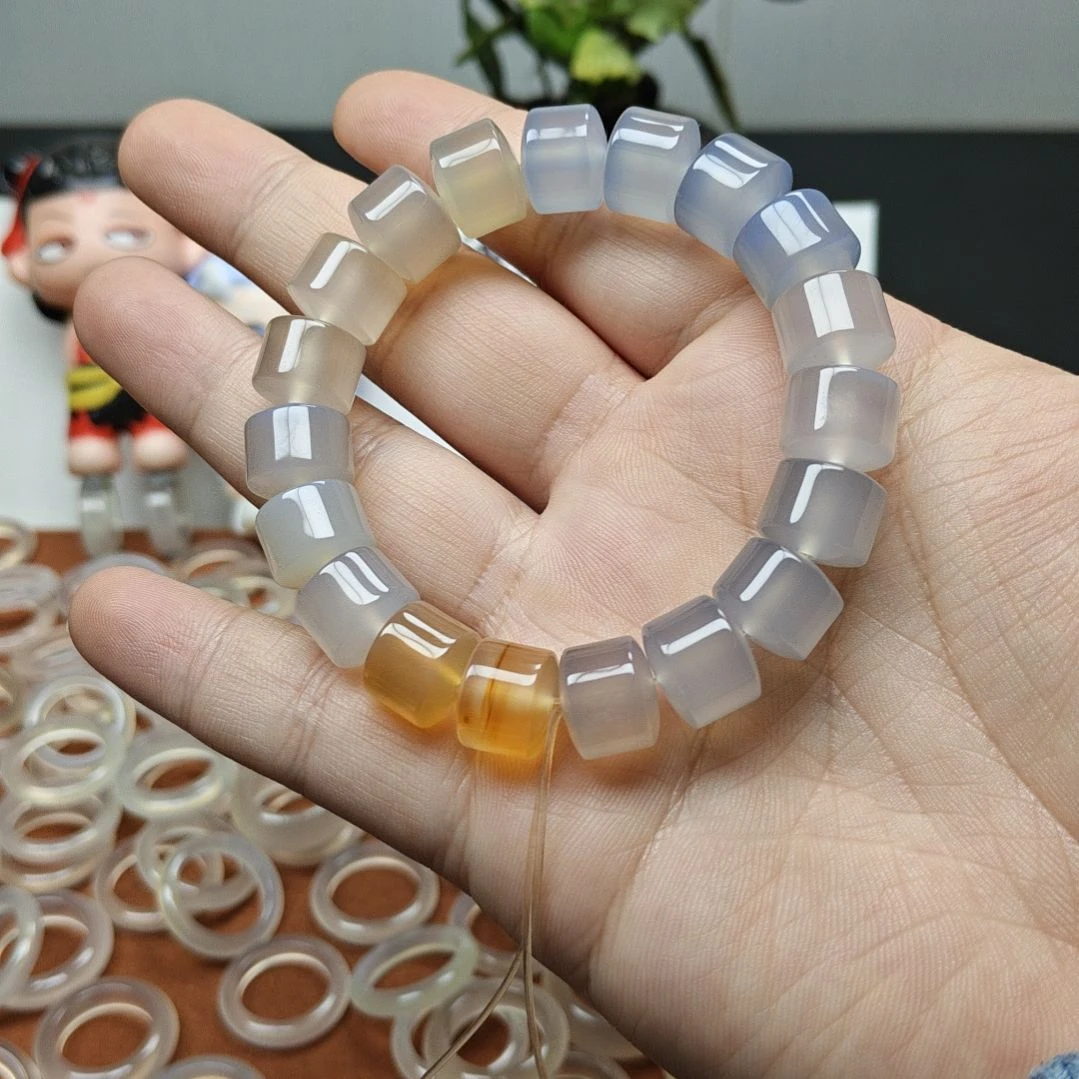 玛瑙/玉髓合金戒指