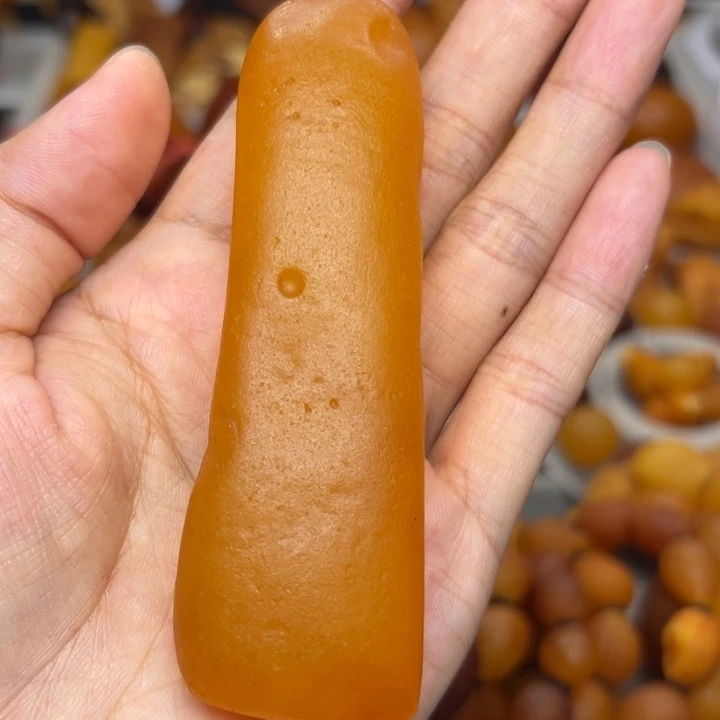 琥珀颈饰未镶嵌天然蜜蜡
