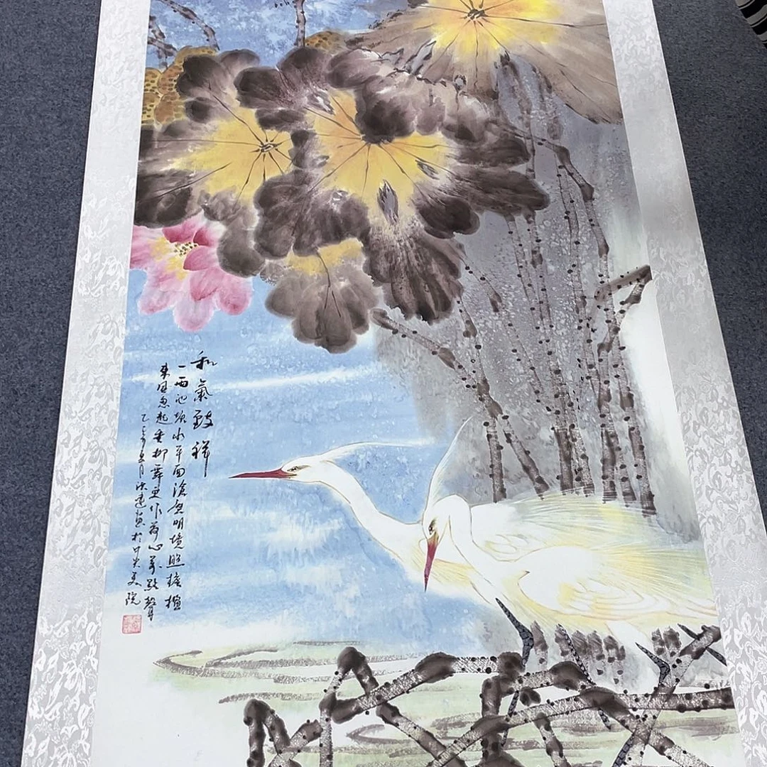 国画作品小姐姐放漏…