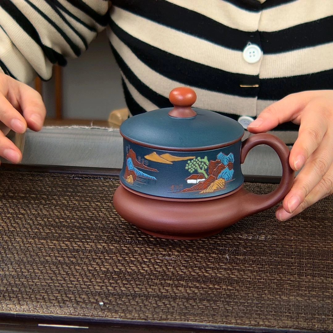 【闪购商品】茶杯紫砂高货放漏