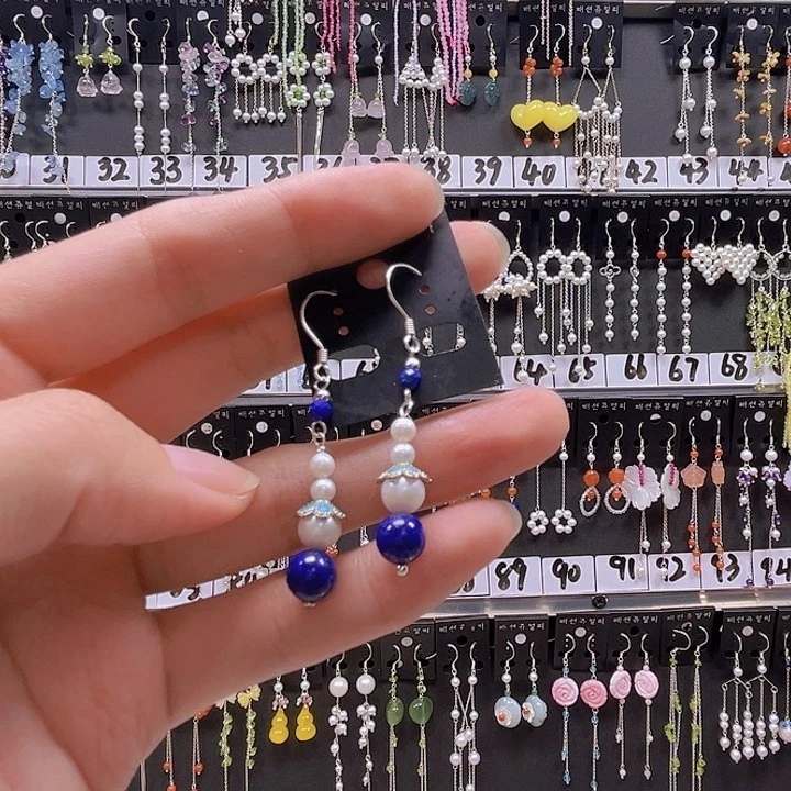 容***嫣银S925镶嵌耳饰淡水珍珠