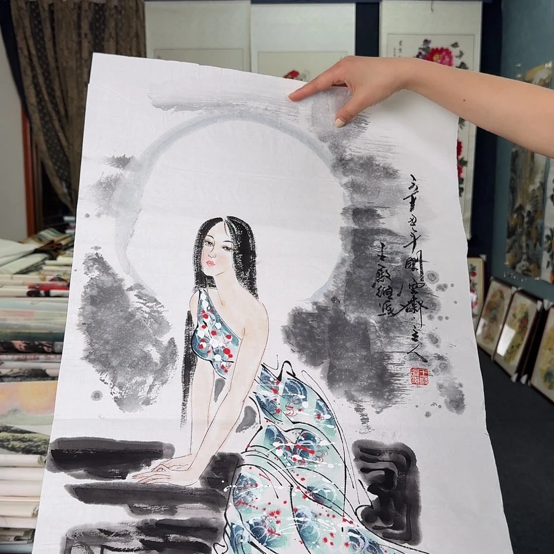 纯手绘国画好作品