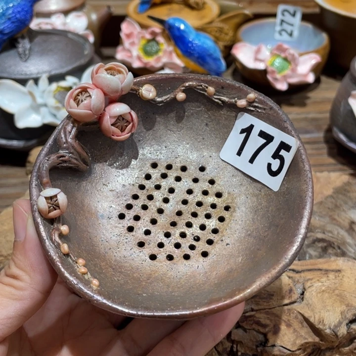手工制作陶瓷茶具青蛙