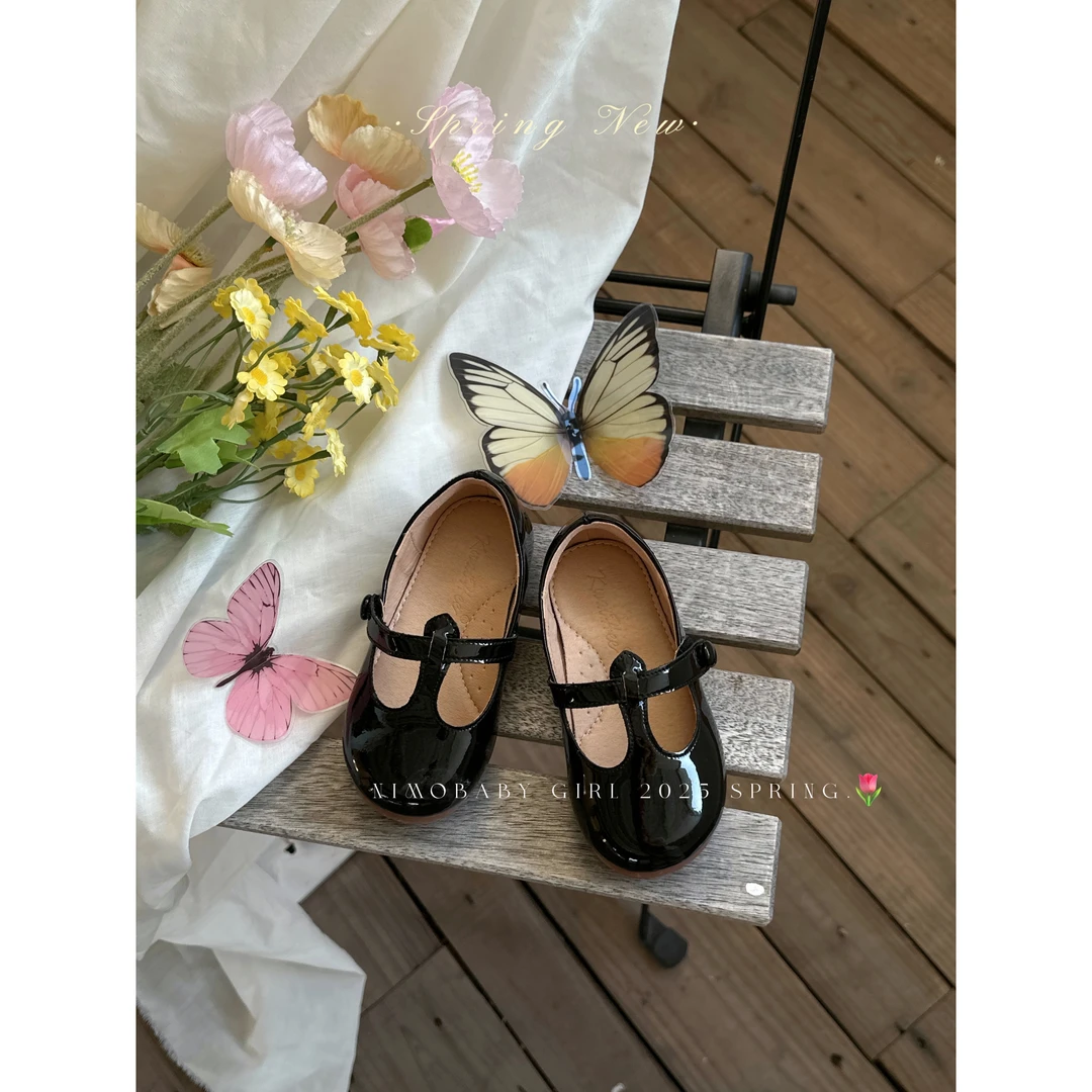 【尼莫专属】女童小皮鞋春秋新款儿童单鞋休闲女孩童鞋软底宝宝鞋子