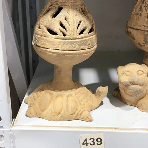 瓦当摆件摆件茶桌茶台陶瓷忆**风