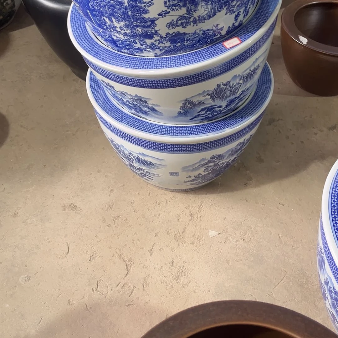 景德镇陶瓷鱼缸艺术