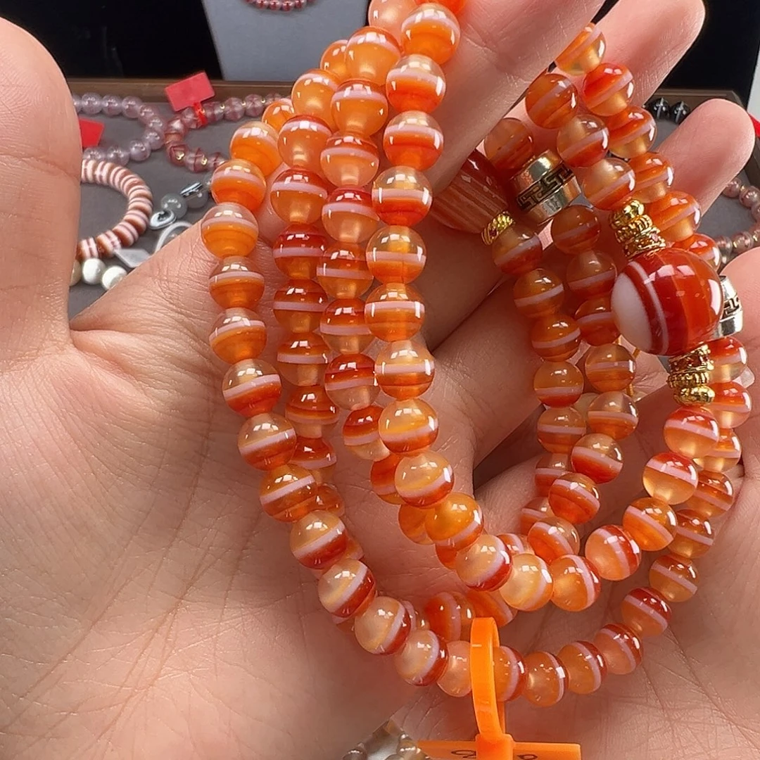 玛瑙/玉髓未镶嵌手链
