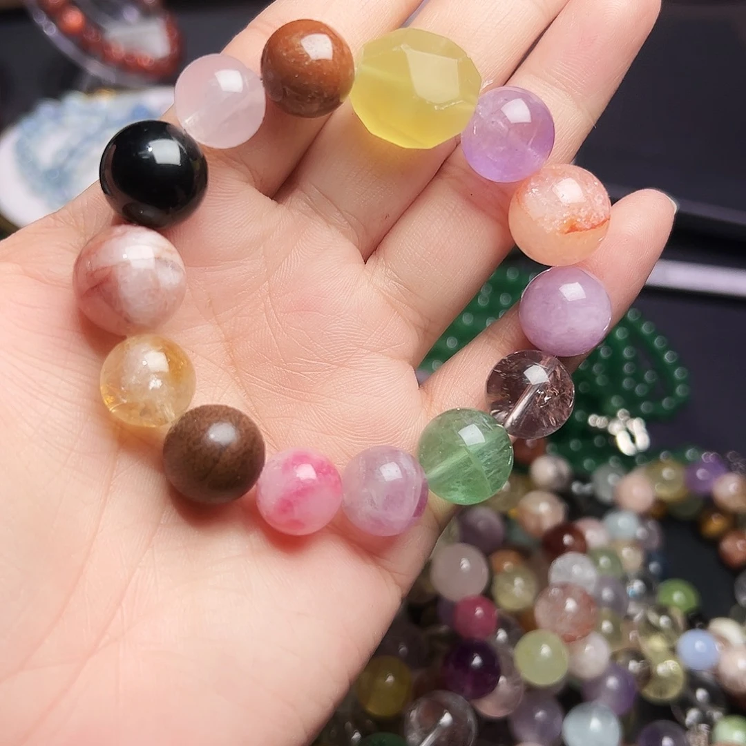 未镶嵌手链水晶多宝21号