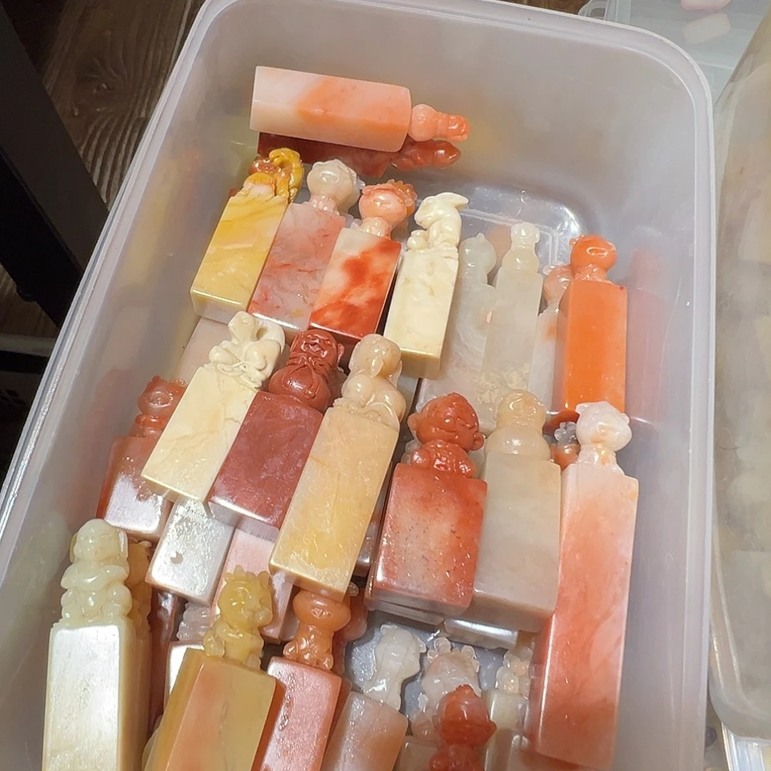 寿山石寿山石批发随机发3个