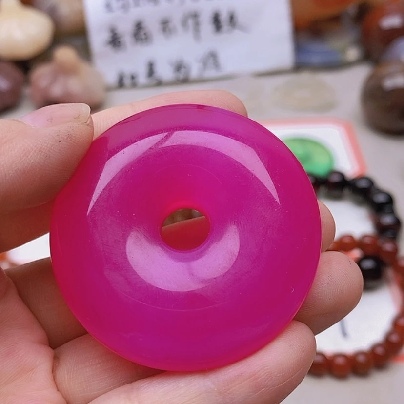 【闪购商品】未镶嵌玛瑙/玉髓珠宝半成品香**径