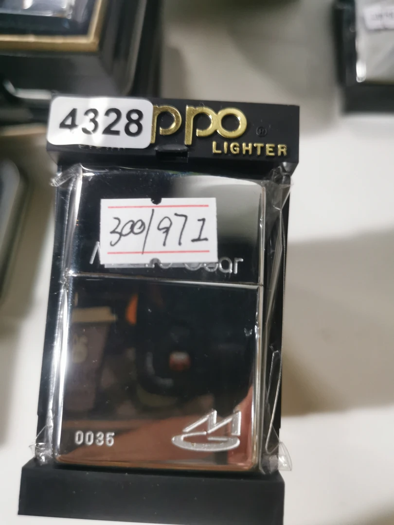 Zippo打火机回血97I镀铬镜面蚀刻题材-4328