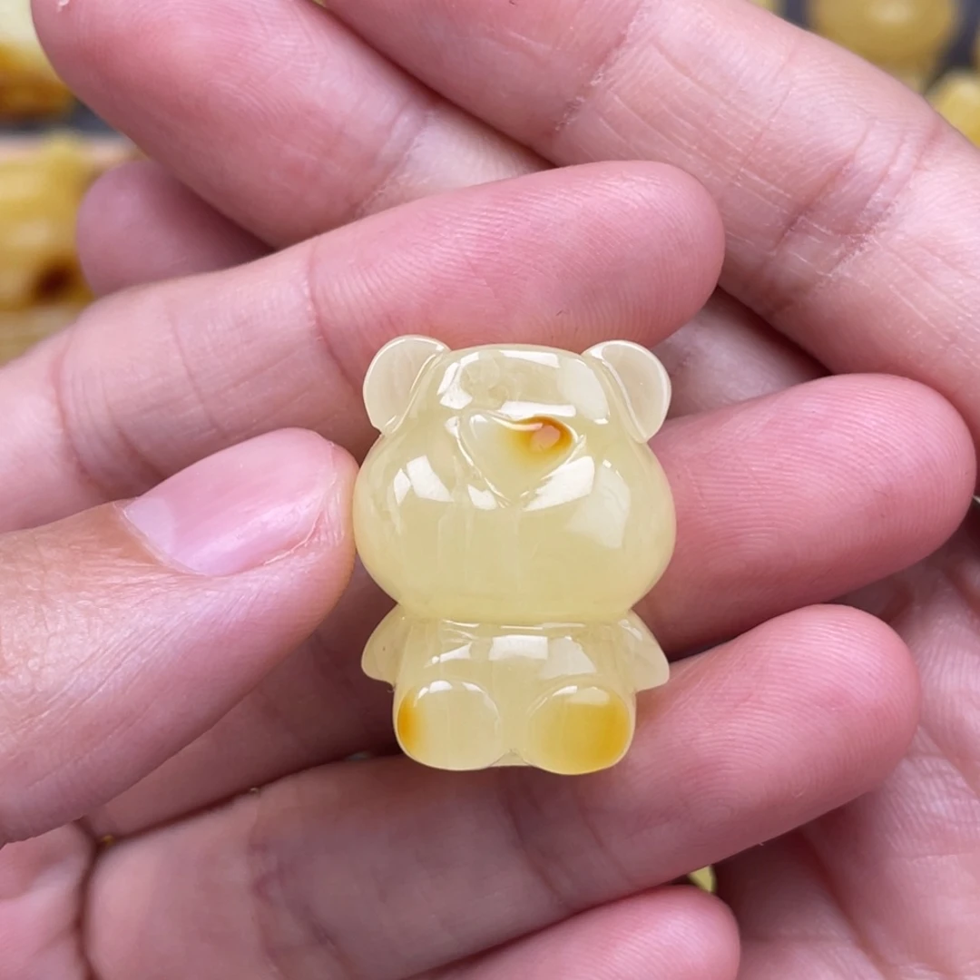 裸石琥珀未镶嵌蜜蜡