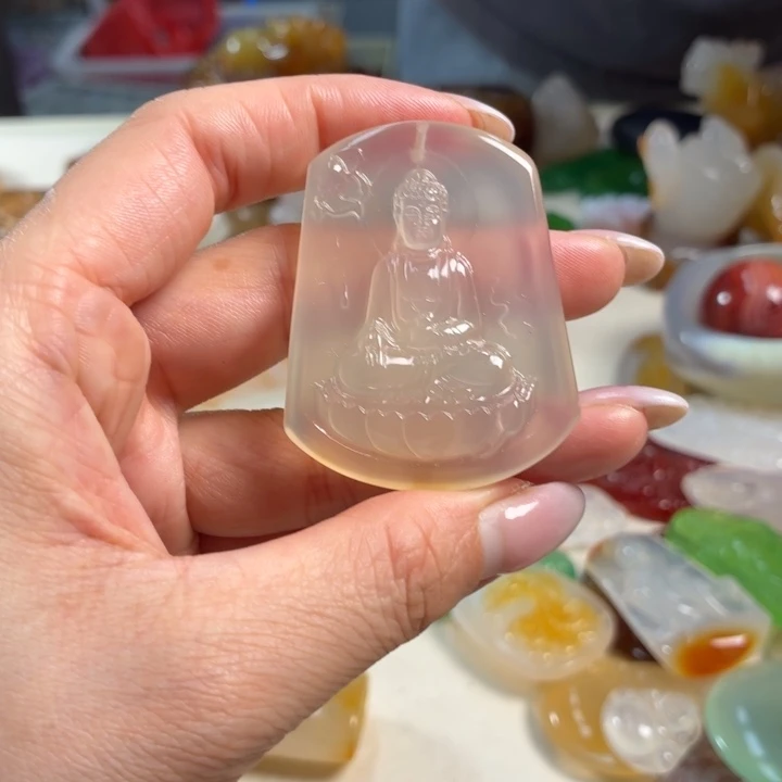 未镶嵌吊坠(不含链)玛瑙/玉髓