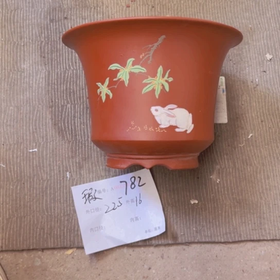 紫砂花盆紫紫砂盆
