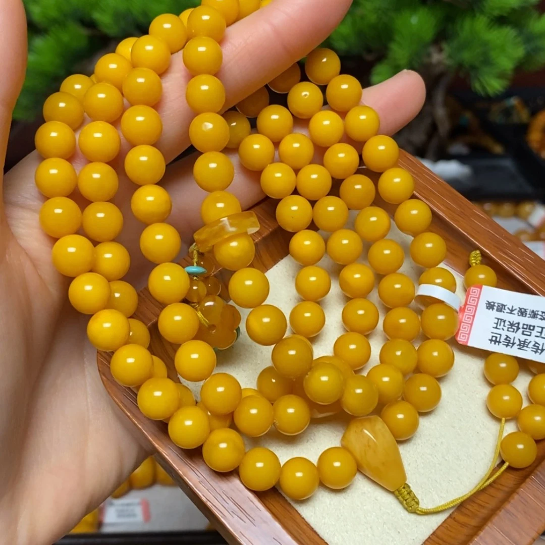 【闪购商品】蜜蜡颈饰未镶嵌项链