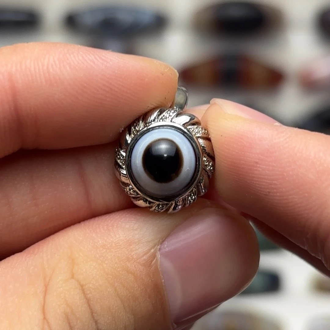 玛瑙/玉髓未镶嵌吊坠9