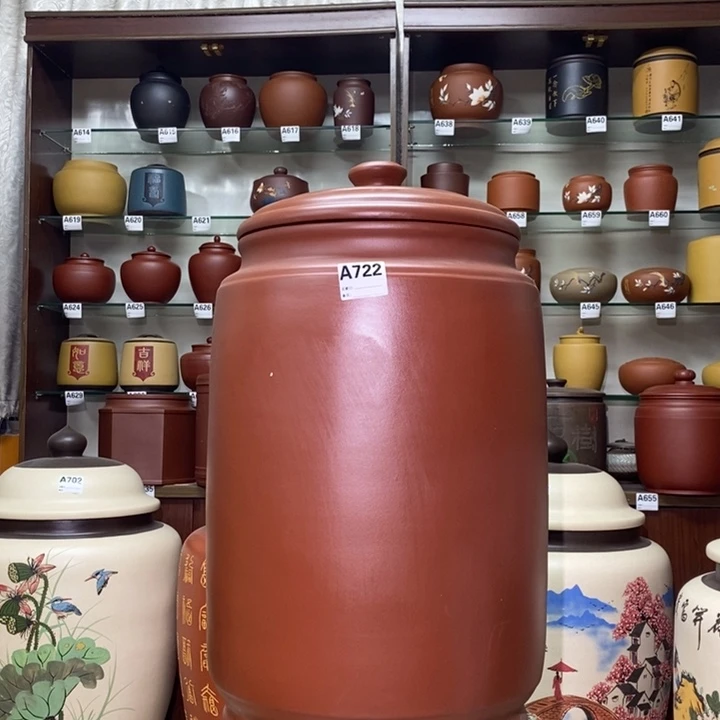 紫砂茶叶罐宜兴紫砂