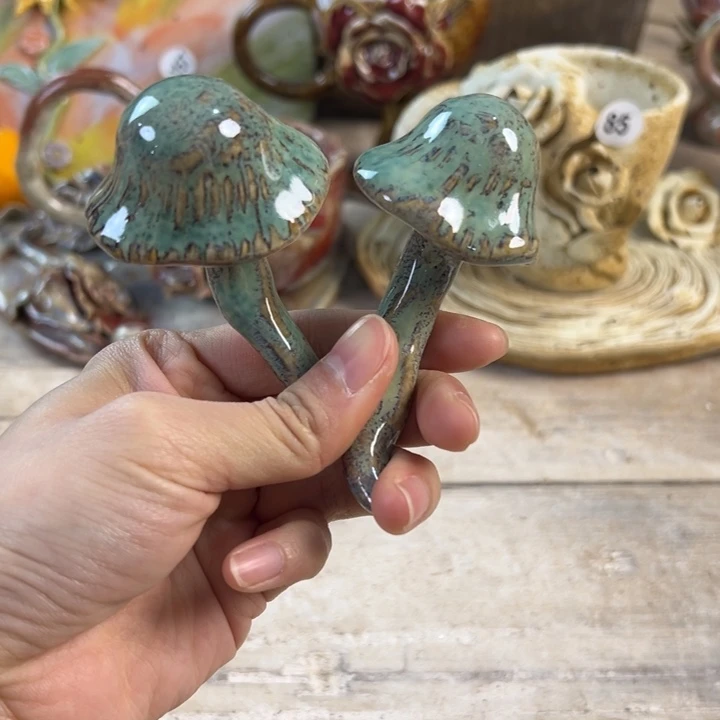 陶瓷懿树日式手捏把餐具茶具