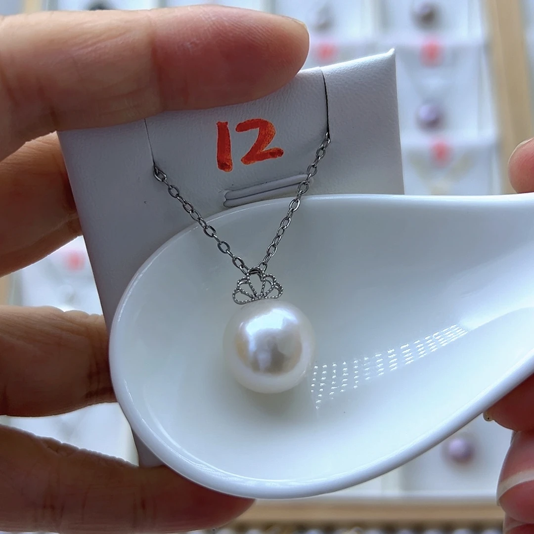 吊坠(赠链)淡水珍珠18K金镶嵌