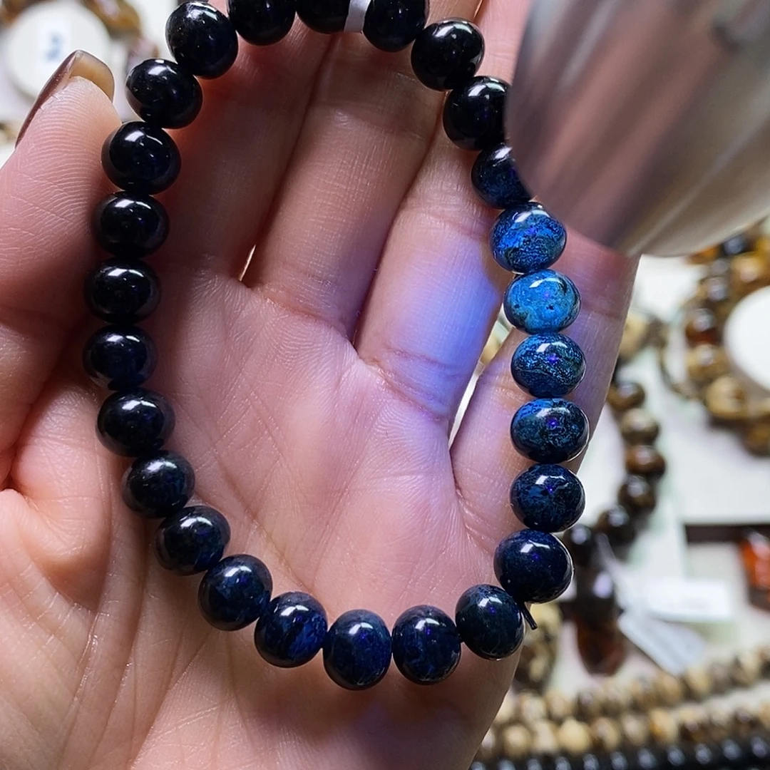 品***生琥珀未镶嵌裸石翳珀满天星8+