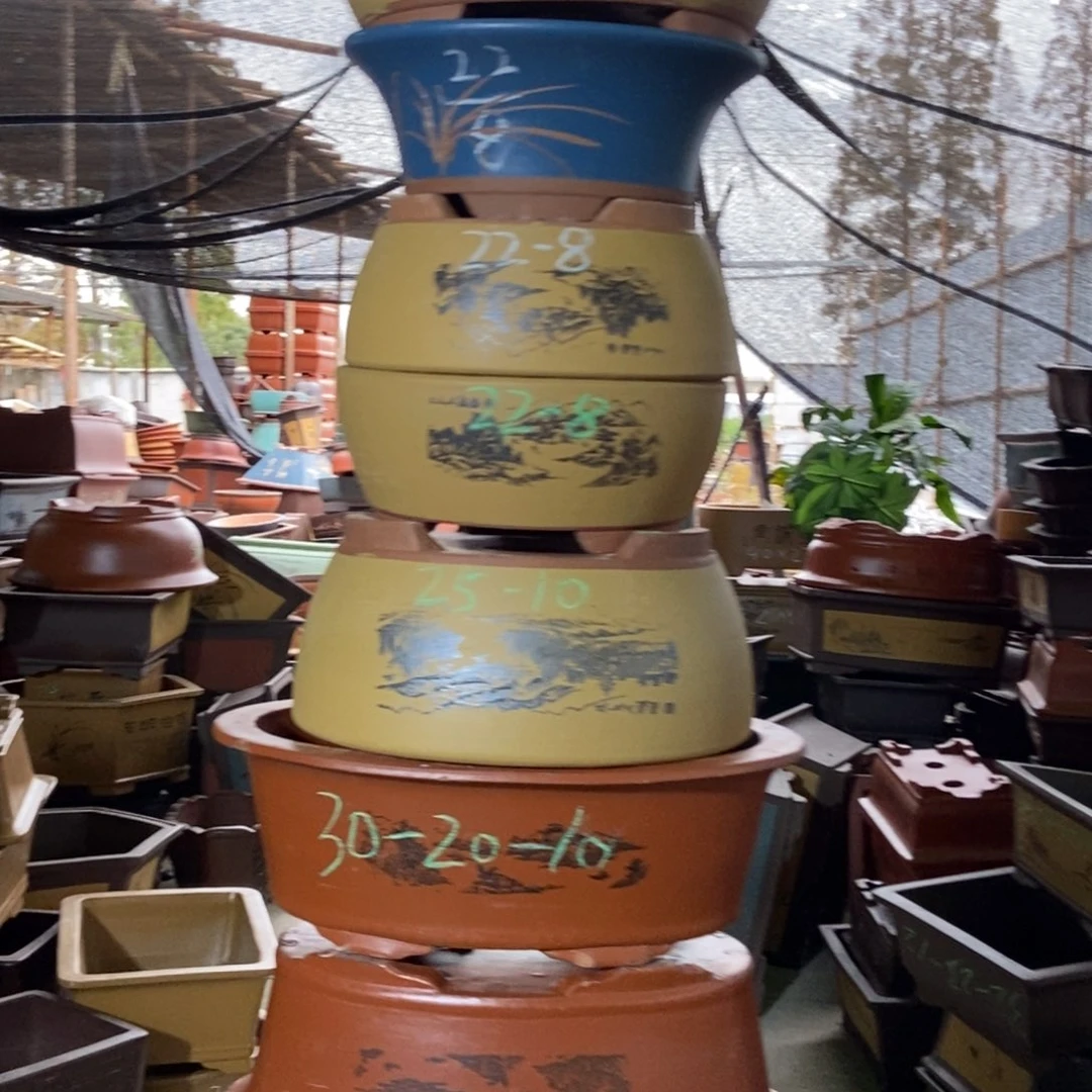 段泥花盆紫砂紫砂