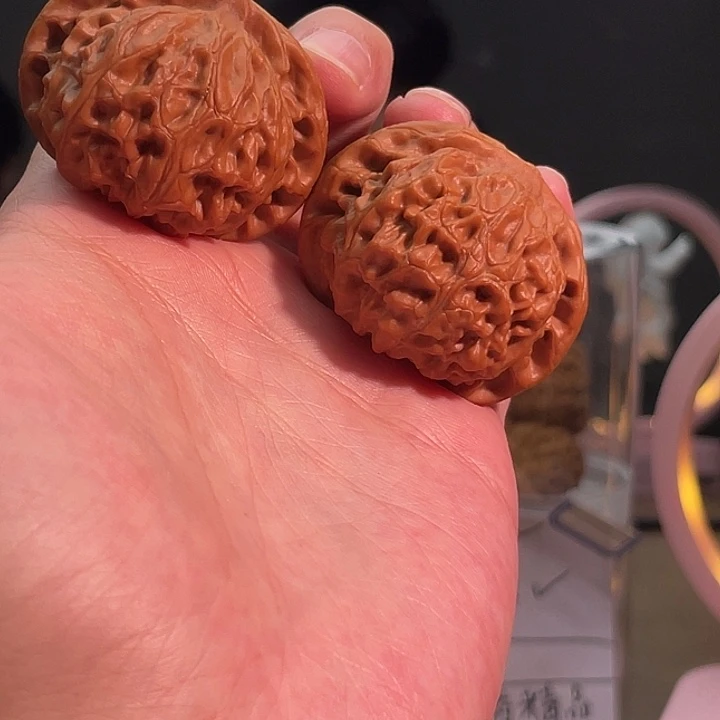 文玩核桃把件27号43尺宫灯