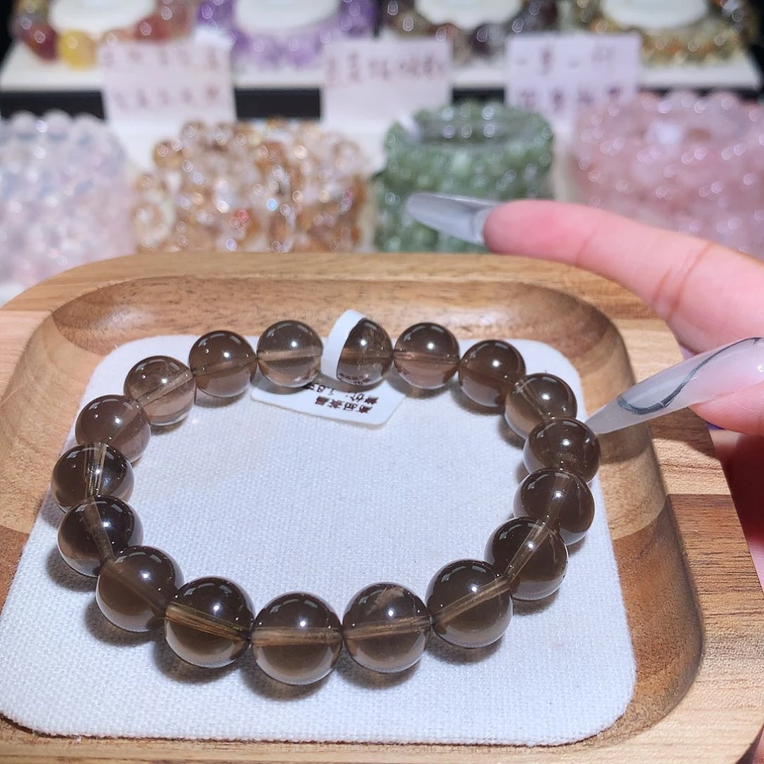 未镶嵌手链水晶高品茶晶11-12