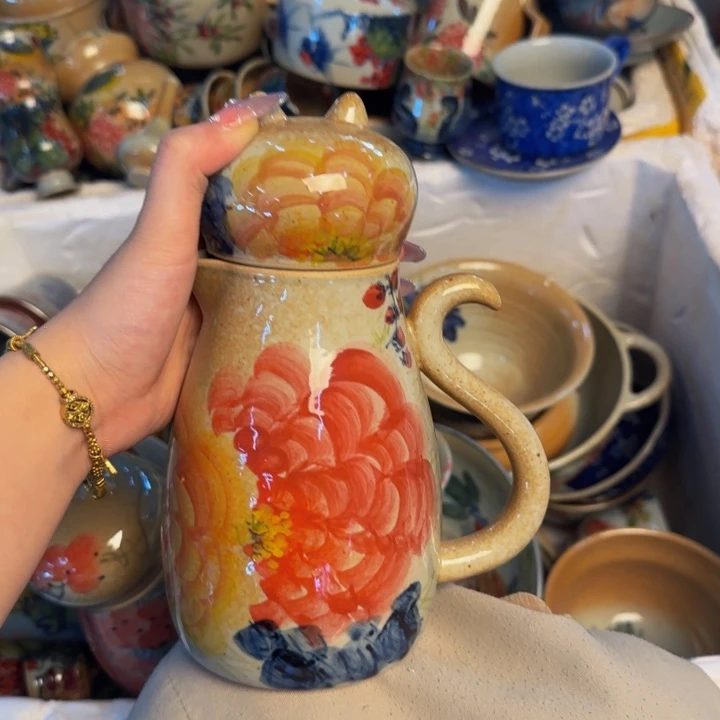 瓷片景德镇陶瓷手工手绘