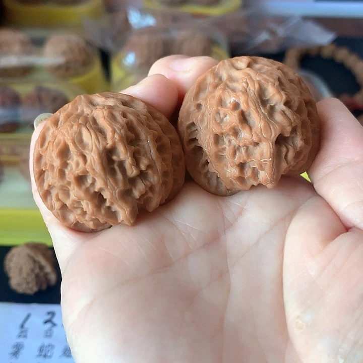 文玩核桃吊坠40尺平果