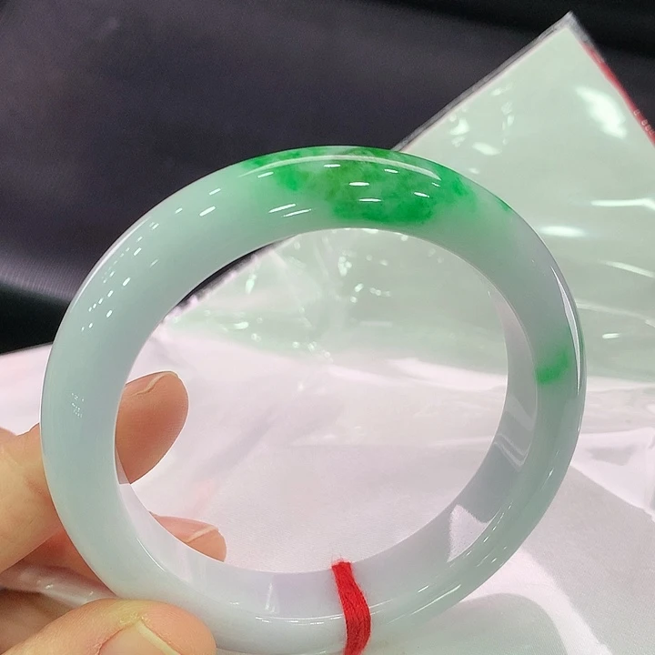 翡翠手镯未镶嵌正圈59
