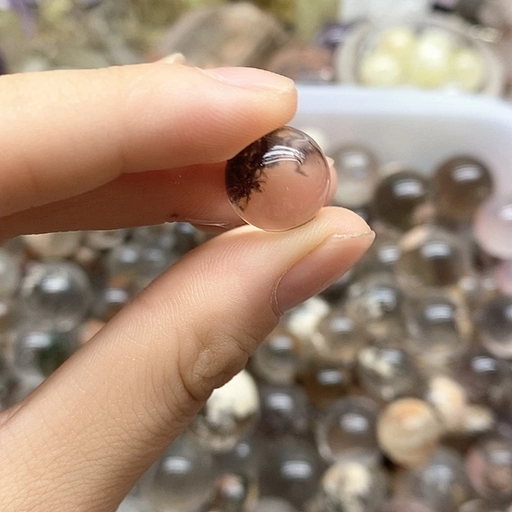 钛钢项圈水晶水晶石109