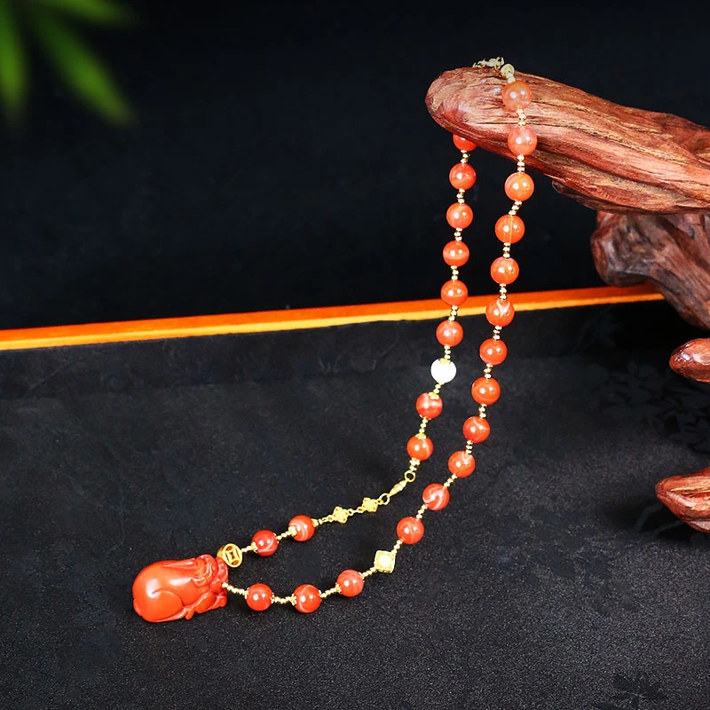 南红项链【5012KE】